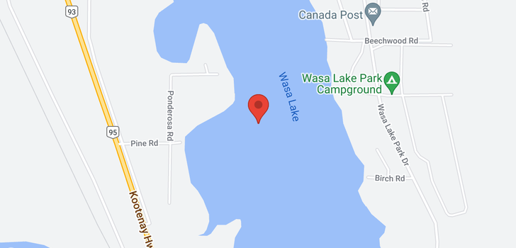map of 6253 Wasa Lake Park